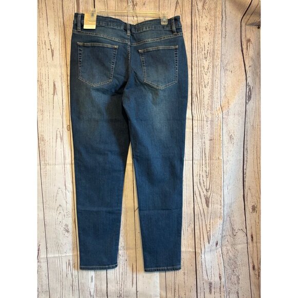 Coldwater Creek NWT The Creek Mid Rise Slim Leg Denim  Casual Jeans Size 12 - Picture 10 of 12